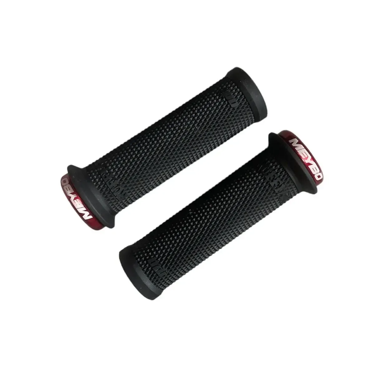 ODI Mini Ruffian Meybo V2.1 Lock-On Grips Black/Red Clamps